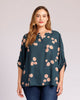 Garcelle Three-Quarter Sleeve Blouse - thumbnail