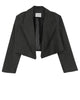 The Cropped Blazer in Herringbone - thumbnail