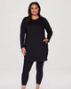 Plus Prime Fleece Crewneck Dress - thumbnail