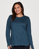 Plus Studio Practice Long Sleeve Tunic Tee - thumbnail