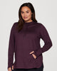 Plus Studio Breathe Super Soft Hoodie Tunic - thumbnail