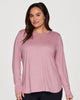 Plus Studio Practice Long Sleeve Tunic Tee - thumbnail