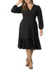 Portia Long Sleeve Dress - thumbnail