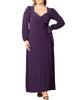 Modern Muse Wrap Gown - thumbnail