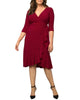 Whimsy Ruffled Wrap Dress - thumbnail