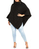 Aria Button Poncho - thumbnail