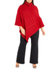 Aria Button Poncho - thumbnail