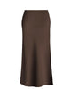 Eudora Maxi Bias Skirt in Brown - thumbnail