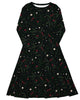 Nocturnal Holly Long Sleeve Midi Dress - thumbnail
