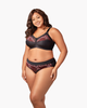 Lorelei Lace-Trim Full Coverage Softcup  Bra - thumbnail