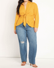 Priscilla Tie Front Collared Blouse - thumbnail