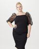 Alex Puff-Sleeve Dress - thumbnail
