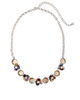 Arlo Floral Statement Necklace With Resin - thumbnail