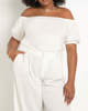 Olivia Puff Sleeve Top - thumbnail