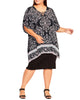 Angela Tie Neck Poncho - thumbnail