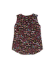 Marlie Sleeveless Gathered Yoke Shirt - thumbnail
