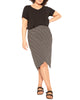 Samantha Asymmetric Hem Skirt - thumbnail