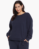 Kayleigh Tie-Hem Sweatshirt - thumbnail