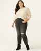 Riley Distressed Straight-Leg Jean - thumbnail