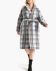 Morgan Plaid Robe Coat - thumbnail