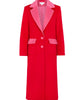 Red Wool 55 Coat - thumbnail