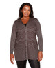 Plus Size Button Front Cardigan - thumbnail