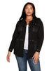 Plus Size Utility Sweater Cardigan - thumbnail