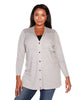 Plus Size Button Front Cardigan - thumbnail