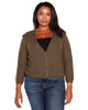 Plus Size Button-Front Cardigan - thumbnail