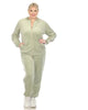 Plus Size 2-Piece Velour with Faux Leather Stripe - thumbnail