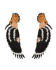 Hoopoe Bird Earrings - thumbnail