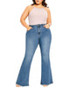 Juliette Classic Flare Jean - thumbnail