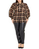 Meg Plaid Top - thumbnail