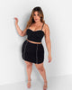 Dani Bandage Corset Crop Top - thumbnail
