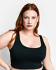 Essential Tank Crop Top - Black - thumbnail
