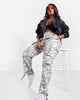Jane Camo Fatigue Cargo Pants - thumbnail