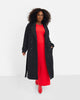 Hazel Structured Belted Coat - Black - thumbnail