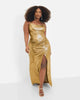 Kimora Metallic Maxi Wrap Skirt - thumbnail