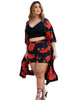 Maribel Floral Print Shorts W. Pockets - thumbnail