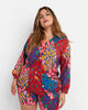 Logan Knit Multi Leopard Print Button Front Cardigan - thumbnail