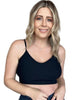 FawnFit Solid Ribbed Bralette - thumbnail