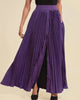 Pleated Skirt With Buttons And Pockets - thumbnail
