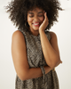Katie Tie-Front Printed Jumpsuit - thumbnail