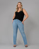 Women's DENVER-DS High Rise Straight Jeans - thumbnail