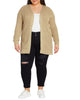 Boyfriend Ribbed Cardi - thumbnail