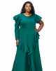 Vivienne Ruffled Maxi Dress - thumbnail