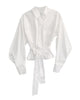 Cropped Cargo Top White - thumbnail