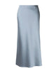 Eudora Maxi Bias Skirt in Silver - thumbnail