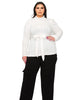 Catriona Waist Tie Sweater - thumbnail
