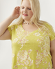 Vivika Floral Print Tee - thumbnail